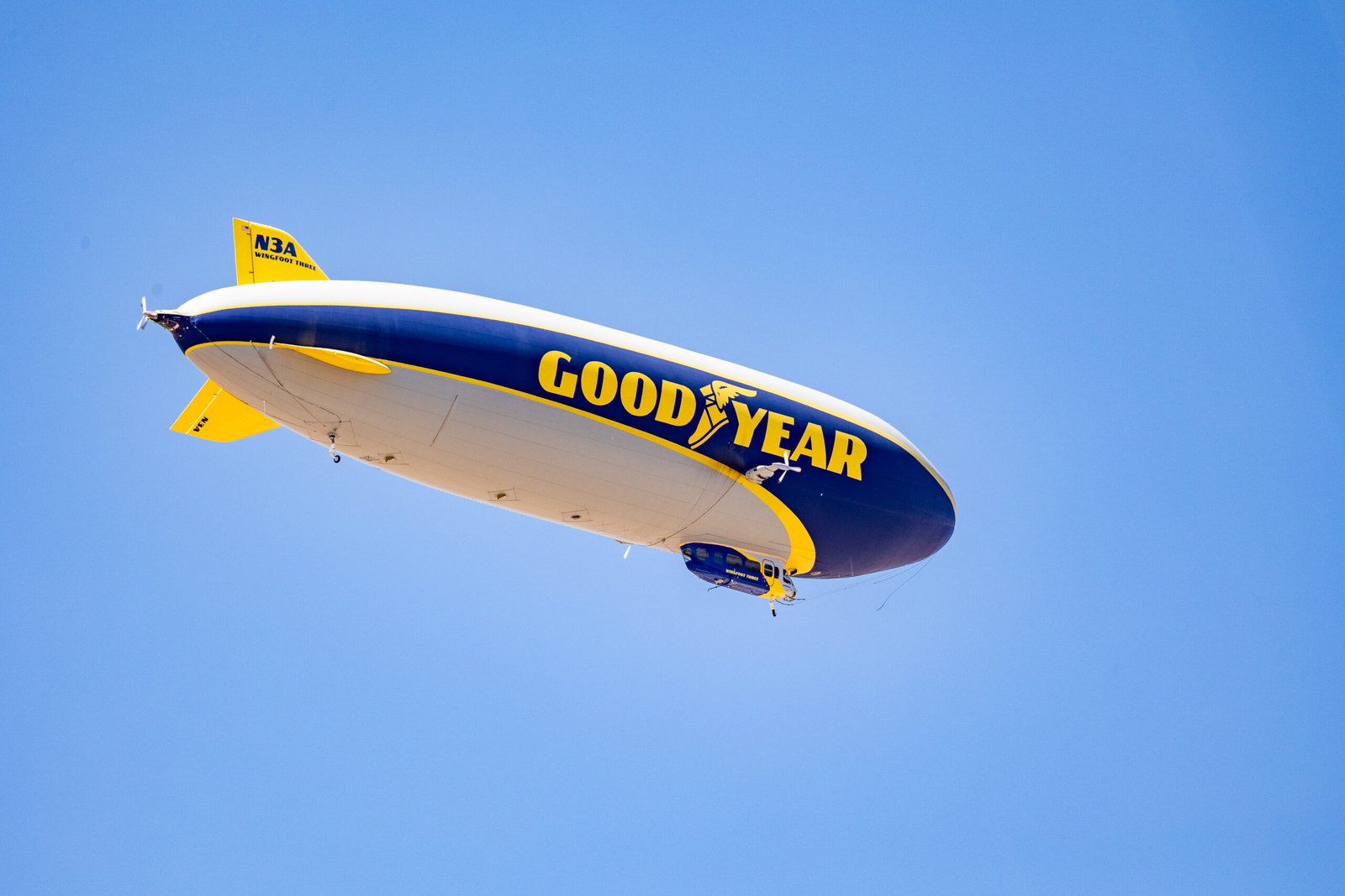 Blimp my ride: Goodyear zeppelin floats over Maricopa on 100th birthday tour