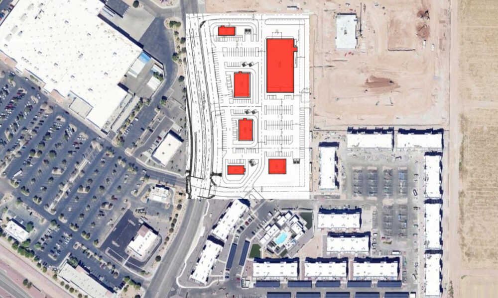 A preliminary site plan of Legacy on Porter, planned for north of Copa Flats on Porter Road. [City of Maricopa]