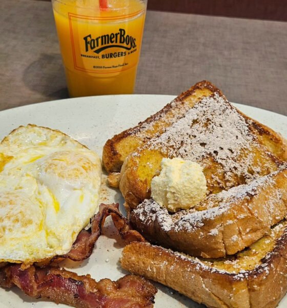 A photo of the French toast platter on the Farmer Boys breakfast menu. [Farmer Boys]