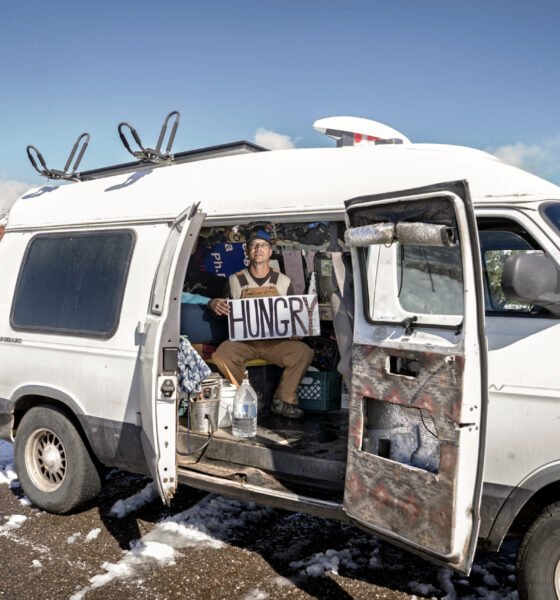 Living homeless and panhandling in Sedona