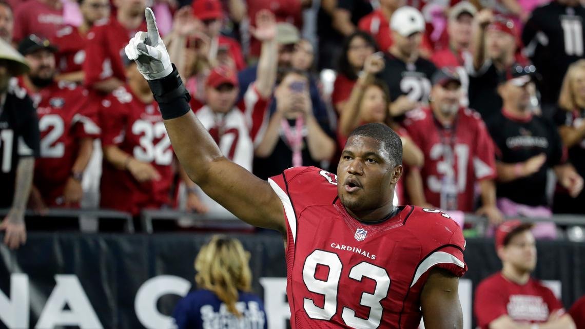 ‘We’re coming for blood’: Calais Campbell talks about returning home to play for the Cardinals, what to expect in 2025