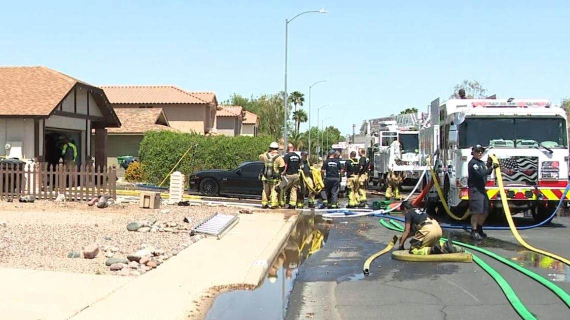 Teen hospitalized for smoke inhalation after saving prom tuxedo from Mesa house fire