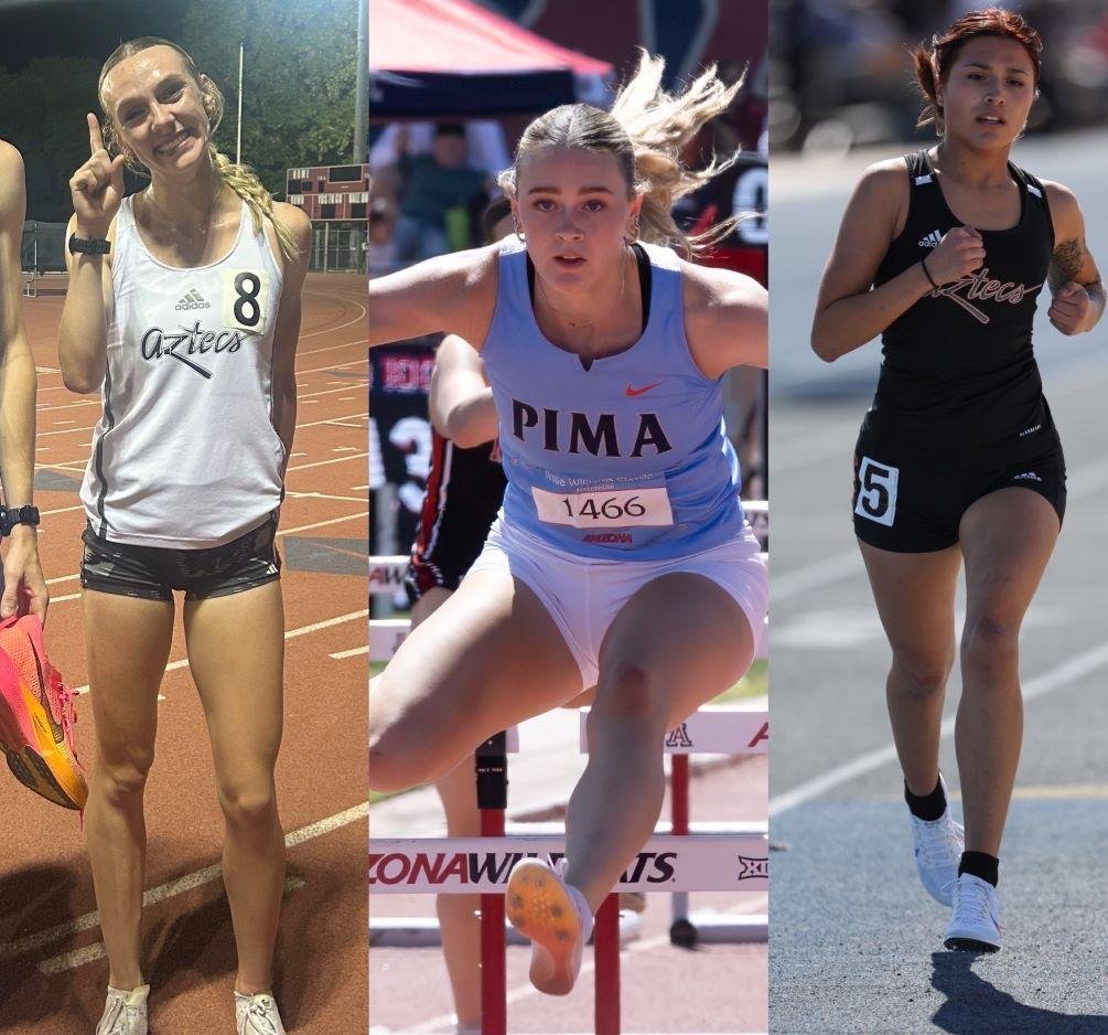 Danhof capures 10k-meter Region I title as Pima women's track earns 34 points to start championships