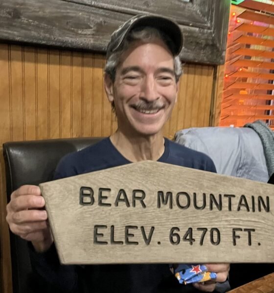 Gordon Cantor climbs Bear Mountain 500 times