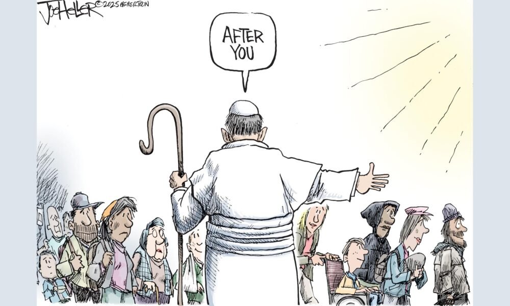 Hellertoon: Pope Francis