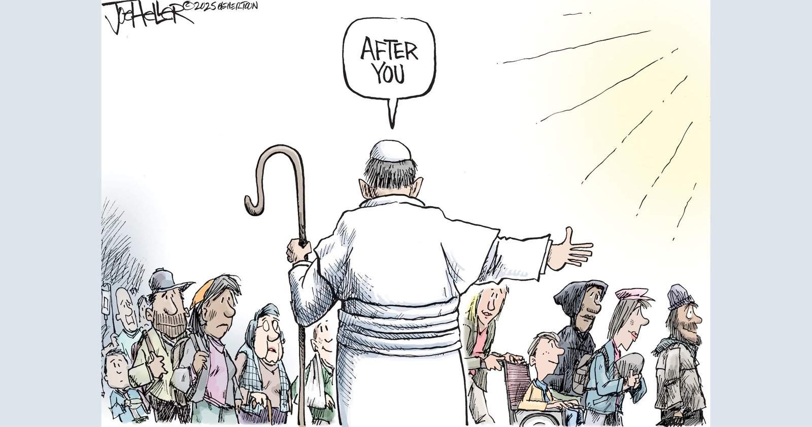 Hellertoon: Pope Francis