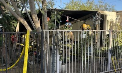 4 displaced after early morning fire in south Phoenix
