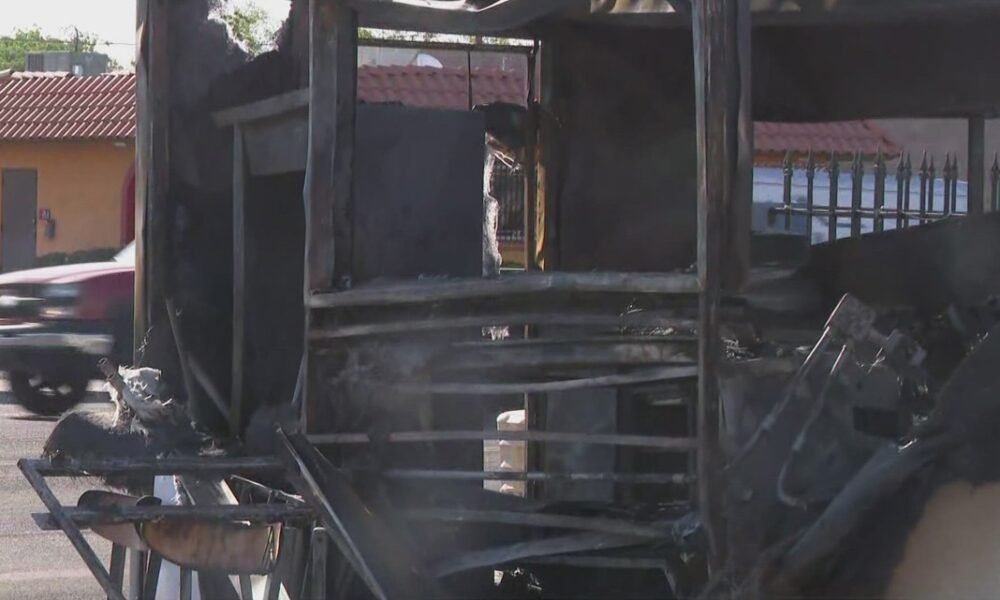 Newly opened food truck catches fire in Glendale, severe burn injuries reported