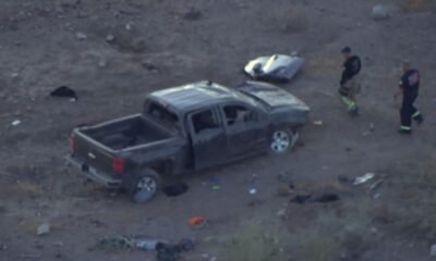 3 in critical condition after truck crashes into wall