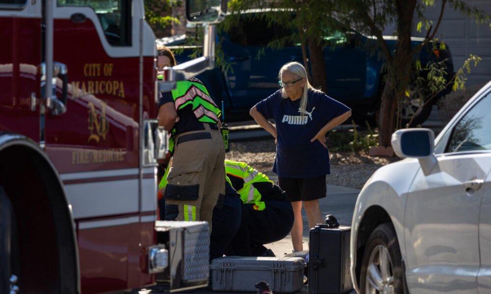 Boy, 9, hospitalized after being hit by car minutes after school bus crash