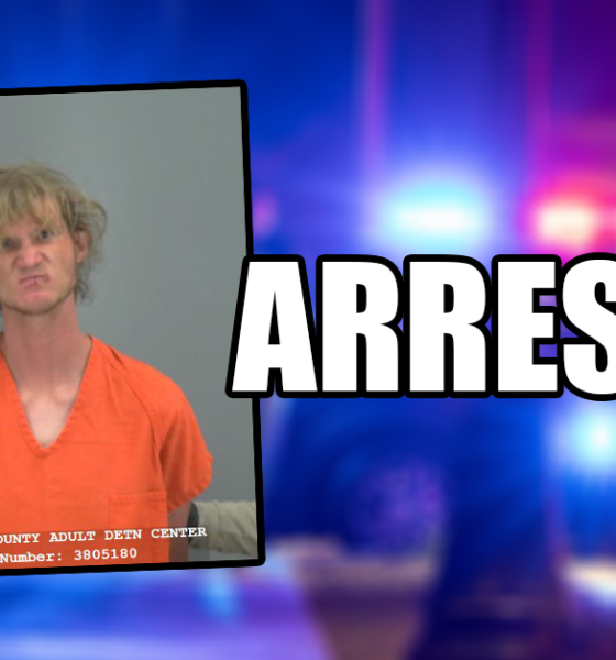 Kendrick Montez-Simpson was arrested on May 1, 2025. [PCSO/graphic]