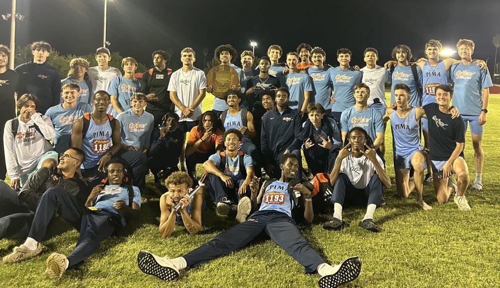 Brown breaks 2 Pima school records as track & field captures 3rd straight Region I team championship