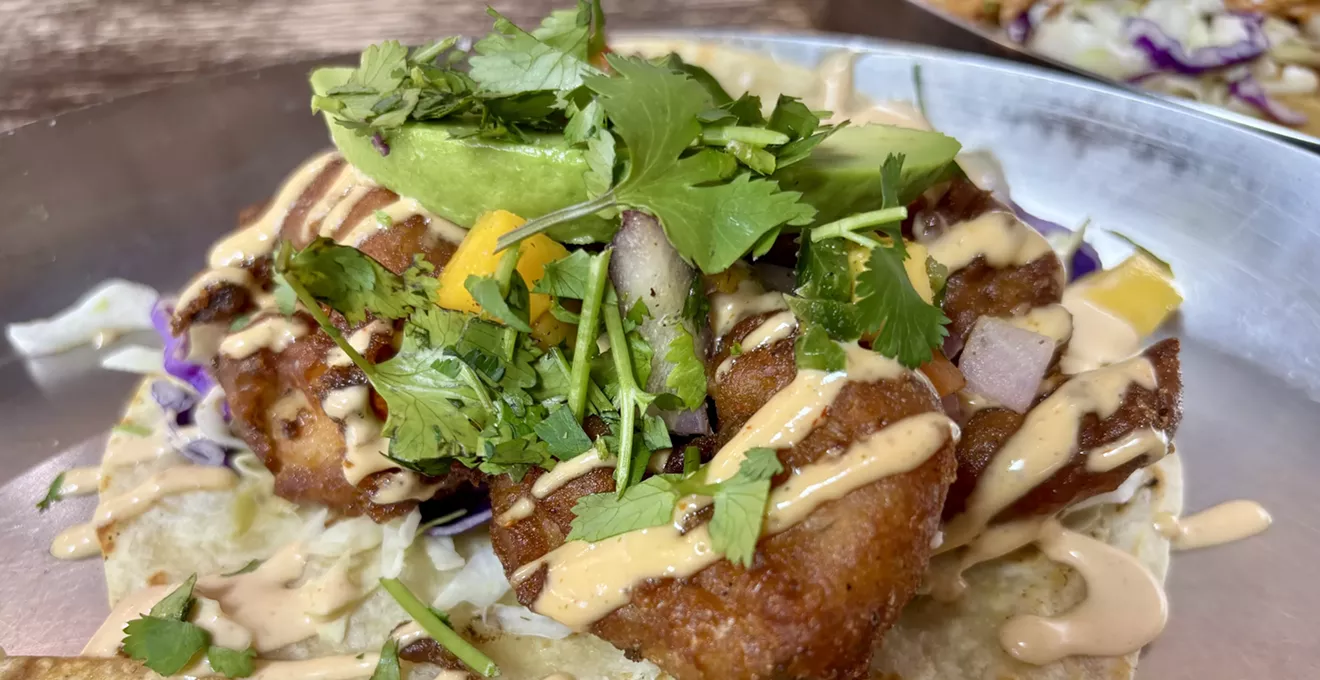 Find the best fried shrimp in Phoenix at this east side taco shop