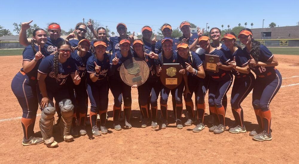 Martin's RBI double walk-off secures back-to-back regional championship for Aztec softball