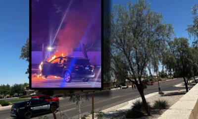 Occupants survive Mother’s Day car fire, follows Saturday crash nearby