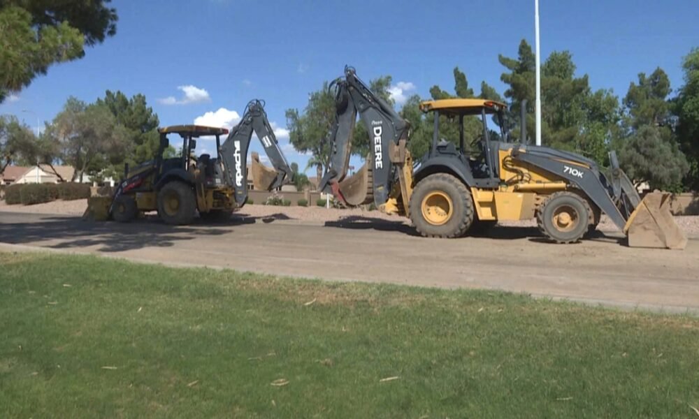 Road in East Valley closed after water main break