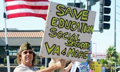 Veterans, supporters gather in Bullhead City to protest cuts to VA services