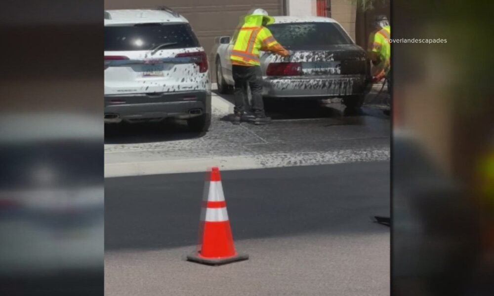 Messy mishap in west Phoenix neighborhood goes viral