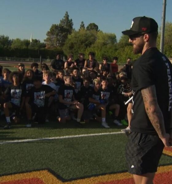Ricky Pearsall hosts free youth football camp in hometown Tempe ahead of NFL Training Camp