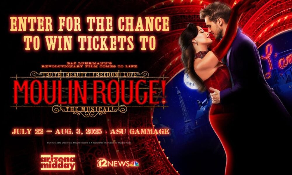 Win tickets to see Moulin Rouge live