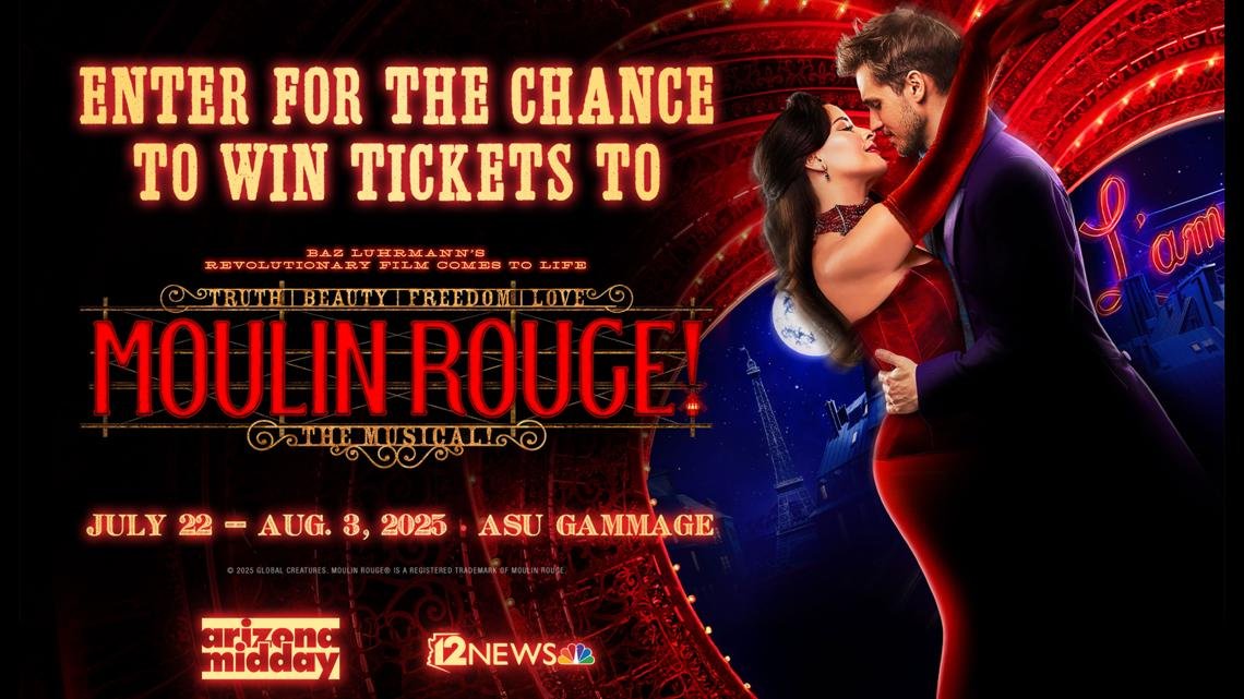 Win tickets to see Moulin Rouge live