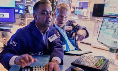 US stocks hang near their record as Wall Street takes a breath following two big days