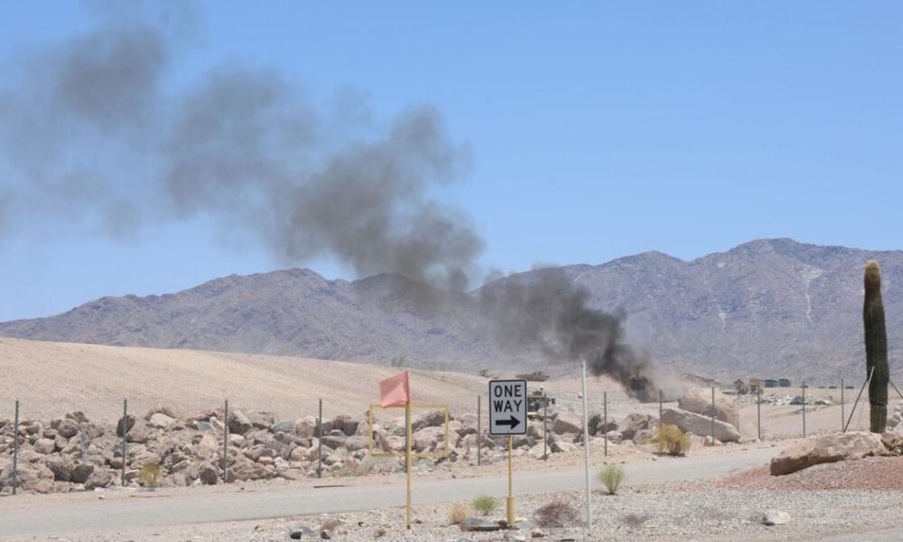 Smoke seen near Lake Havasu City landfill