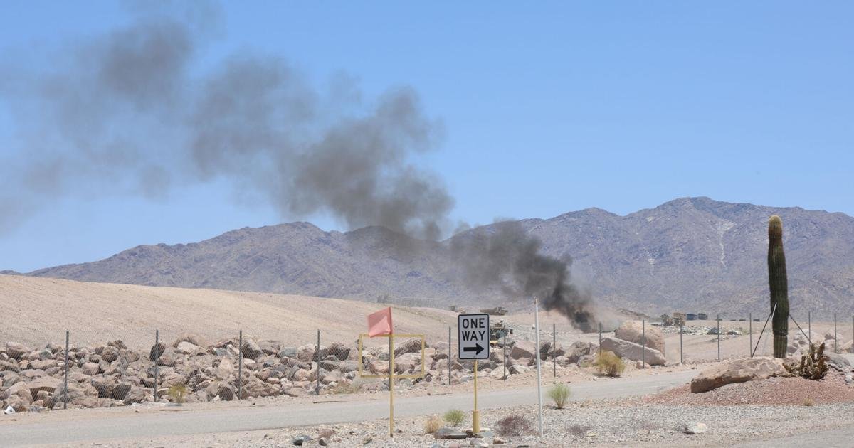 Smoke seen near Lake Havasu City landfill