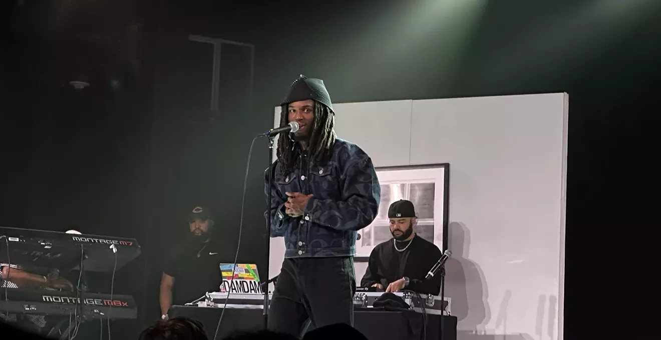 Review: Saba brought jazzy raps to Phoenix at intimate, energetic show
