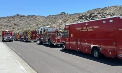 Crews rescue 11 hikers from South Mountain's Holbert Trail after heat-related issues