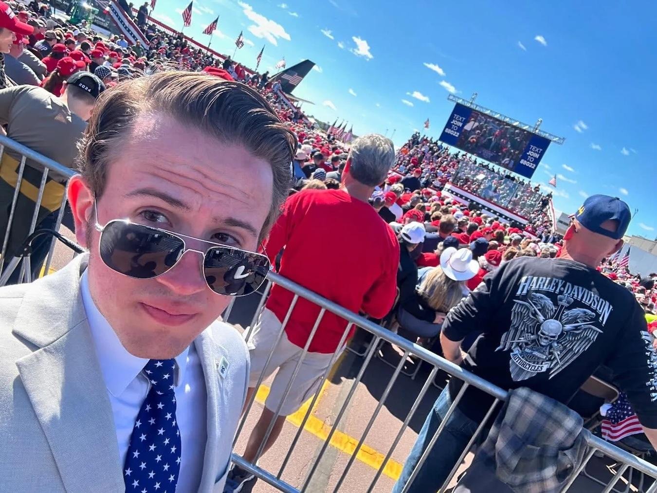 'The intern in charge': Meet the 22-year-old Trump’s team picked to lead terrorism prevention