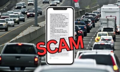 ADOT warns of scam texts asking for money for unpaid tickets