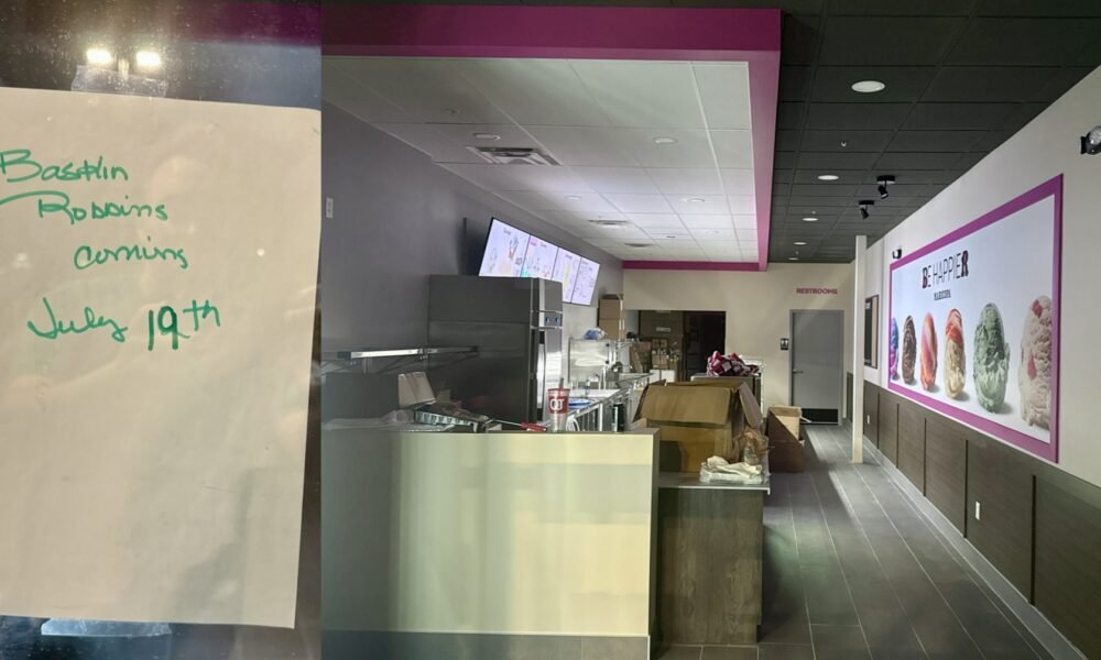 Baskin-Robbins confirms opening date after supply chain delays