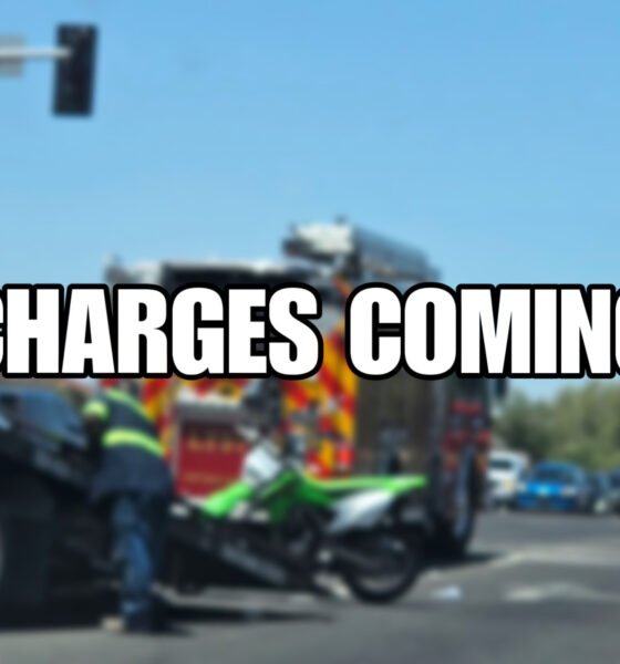 Biker, 21, who fled, crashed into firetruck suspected of DUI