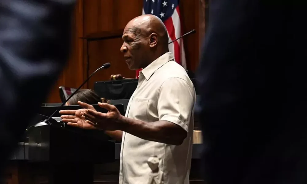 Boxing legend Mike Tyson visits Phoenix to champion youth fitness