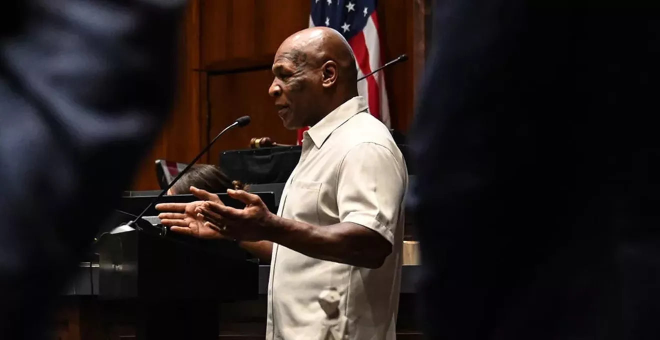 Boxing legend Mike Tyson visits Phoenix to champion youth fitness
