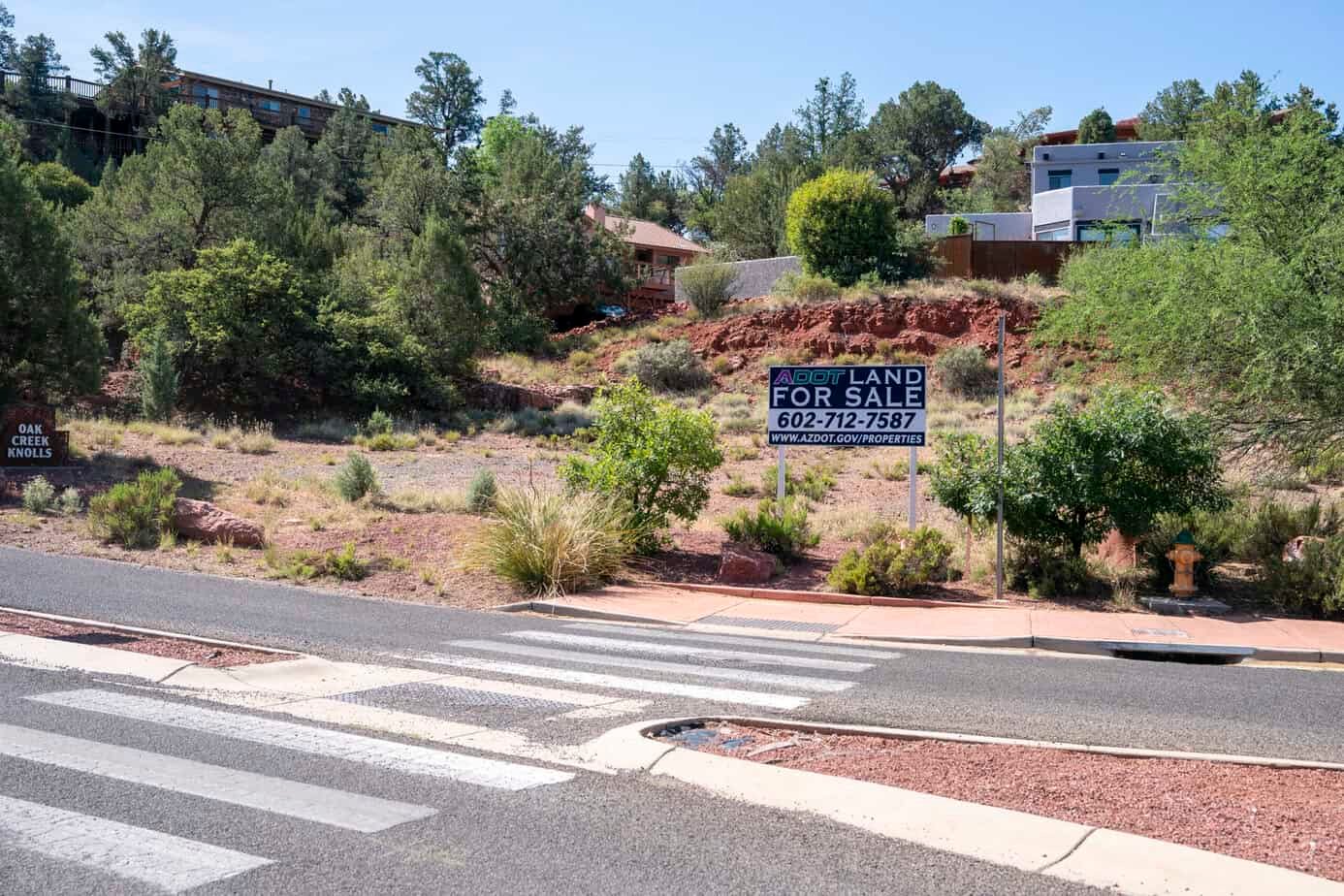 ADOT commercial parcel on Canyon Drive up for sale