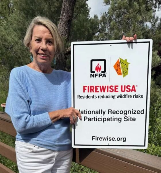 Canyon Mesa Country Club HOA gets Firewise USA sign