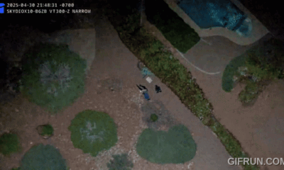 Cottonwood police release drone footage of homicide suspect Adam Sheafe’s capture by Sedona police and YCSO