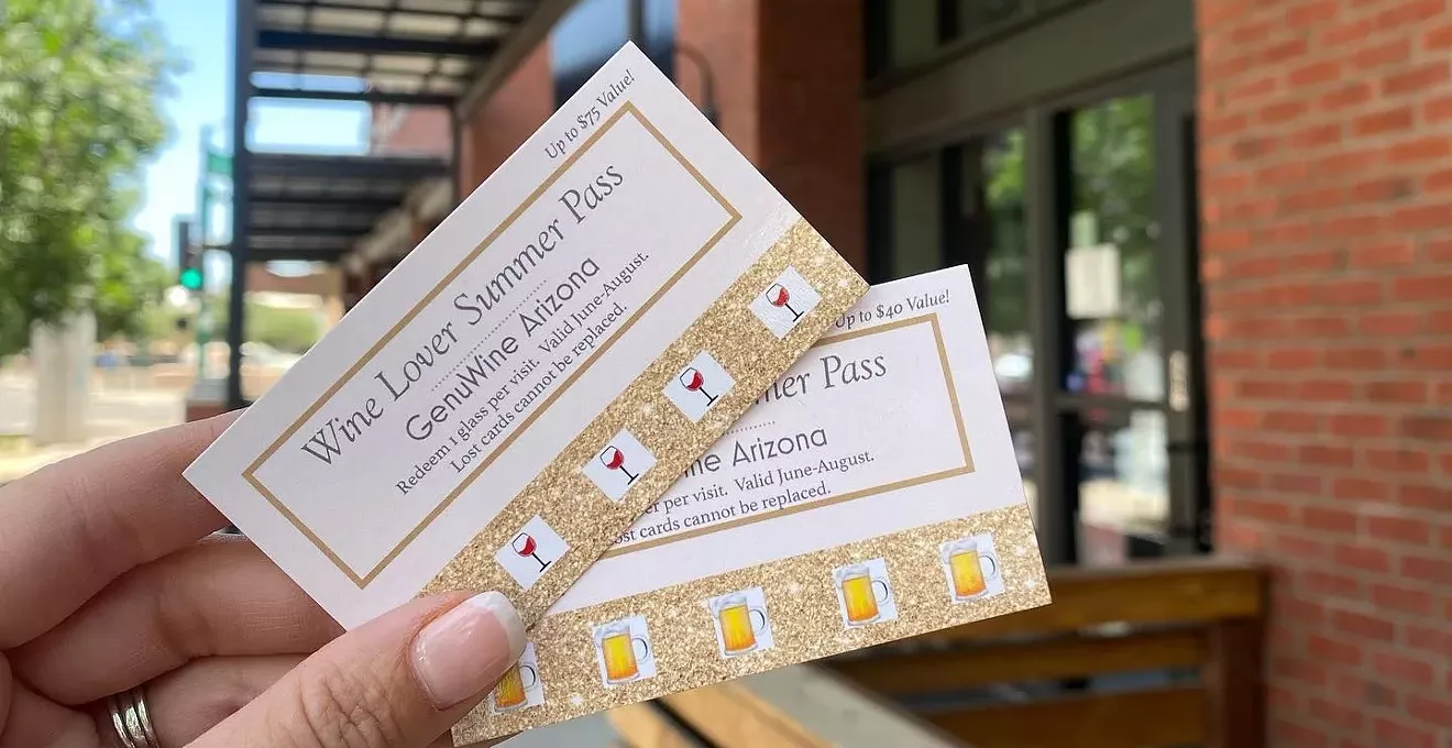 Downtown Phoenix wine bar offers drink punch cards for summer savings