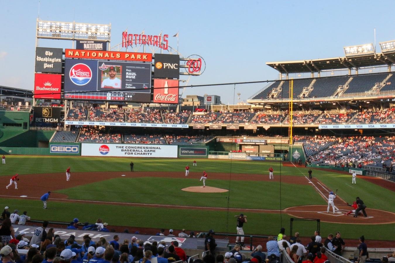 GOP team dominates annual Congressional Baseball Game for fifth straight year in 13-2 win
