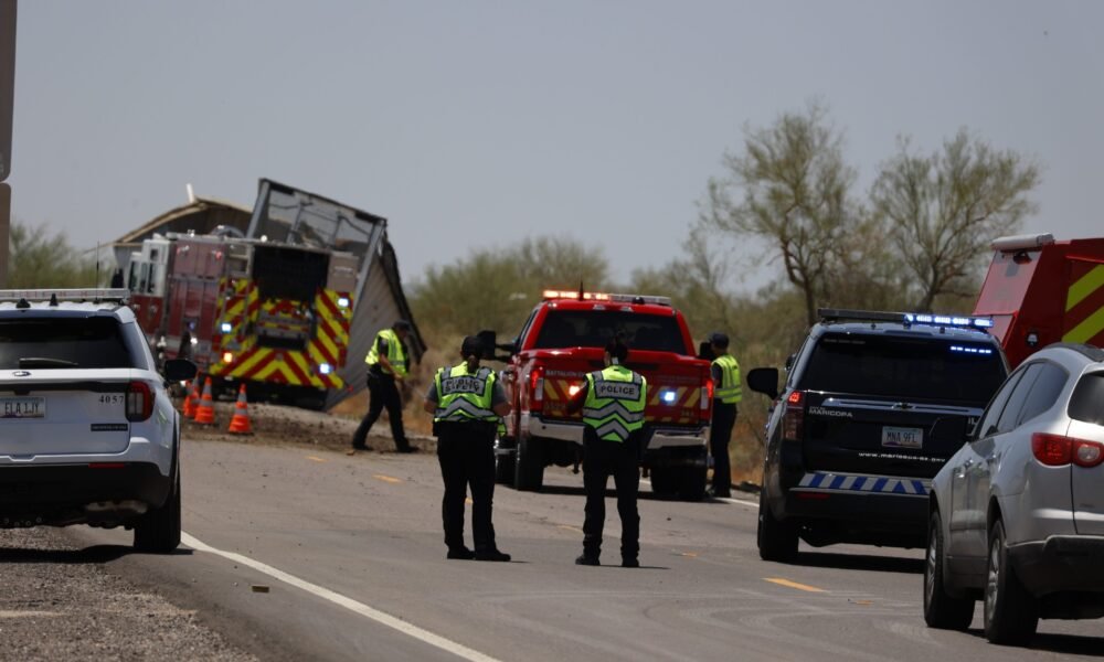 Updated: Hourslong SR 238 closures persist as debris spill cleared