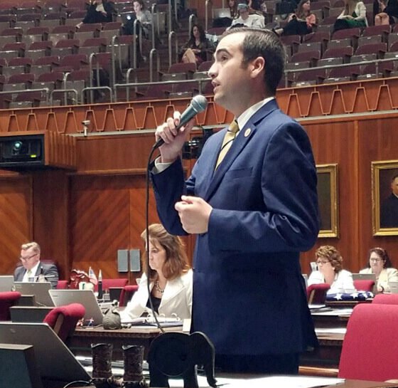Rep. TJ Shope (R-Coolidge) (Photo by Paulina Pineda/Arizona Capitol Times)