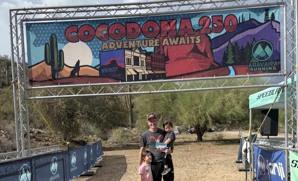 Josh Frewin finishes his first Cocodona 250 ultramarathon in 101 hours