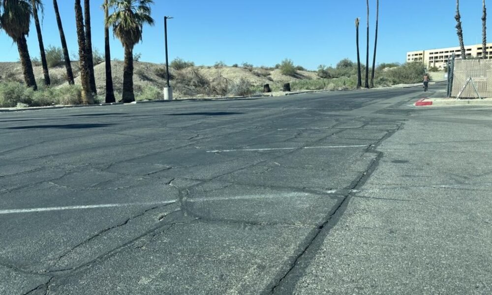 Lake Havasu City to address crumbling parking lots at London Bridge Beach, Cypress Park