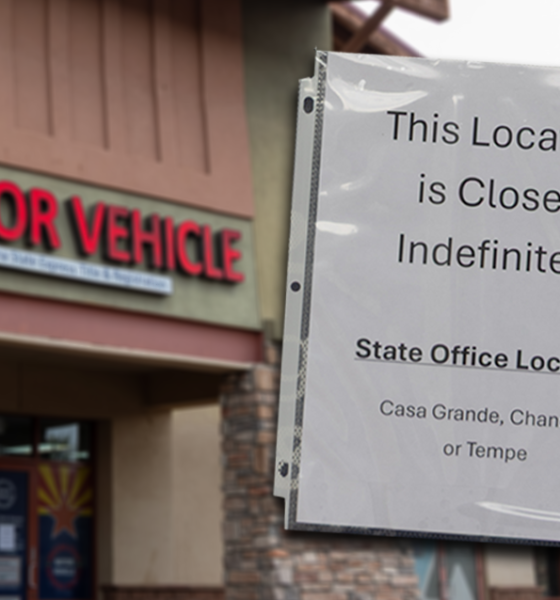 You can’t get a driver’s license in Maricopa anymore