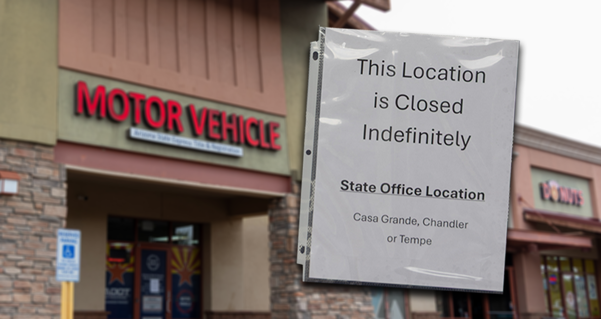 You can’t get a driver’s license in Maricopa anymore
