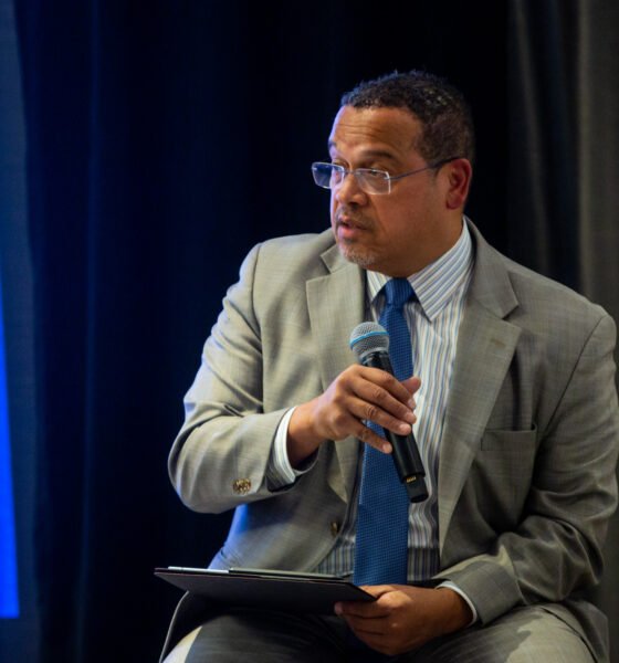 ‘We are a whisper away from Jim Crow,’ says Minnesota Attorney General Keith Ellison