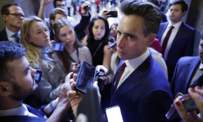 Sen. Josh Hawley, R-Mo., at the U.S. Capitol on November 20, 2024. (Photo by Chip Somodevilla/Getty Images)