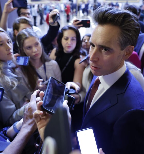 Sen. Josh Hawley, R-Mo., at the U.S. Capitol on November 20, 2024. (Photo by Chip Somodevilla/Getty Images)
